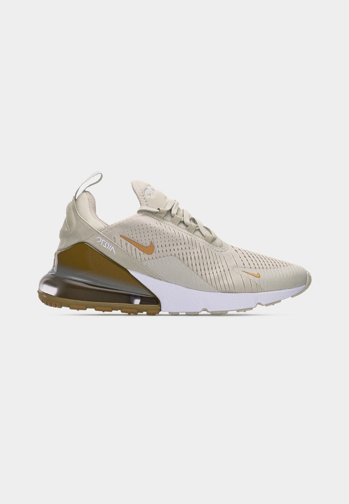 Nike AIR MAX 270 - light bone/metallic gold-coloured/white