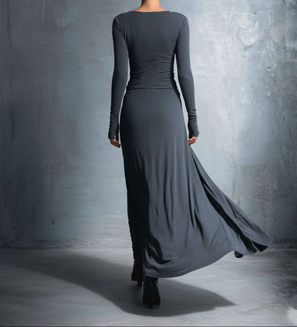 Mildred · Maxi dress with side knot