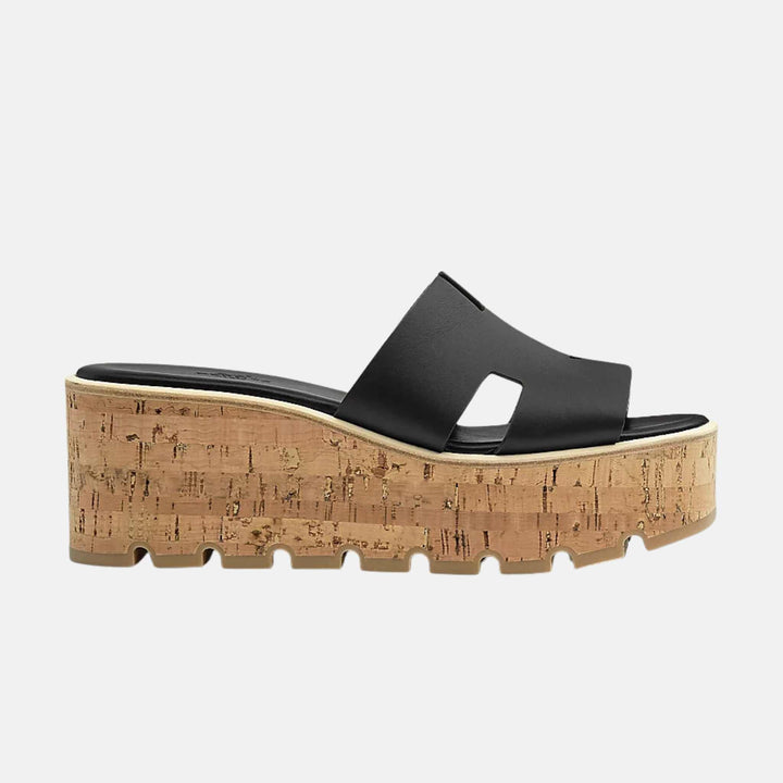 HERMÈS EZE 30 LEATHER SANDAL