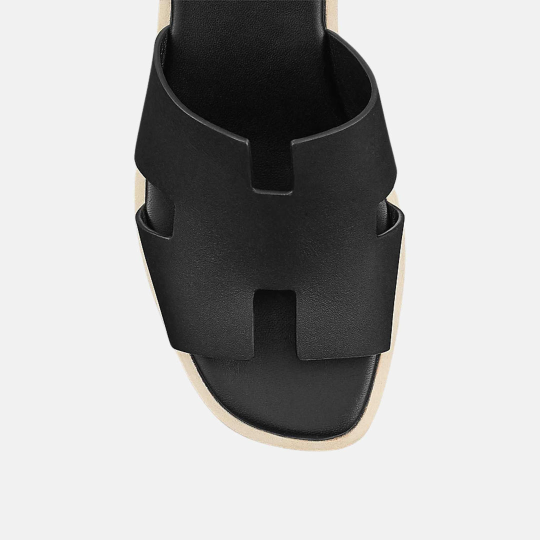 HERMÈS EZE 30 LEATHER SANDAL