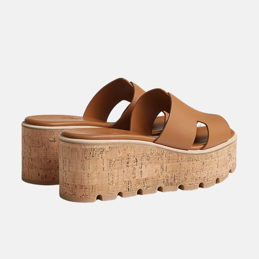 HERMÈS EZE 30 LEATHER SANDAL