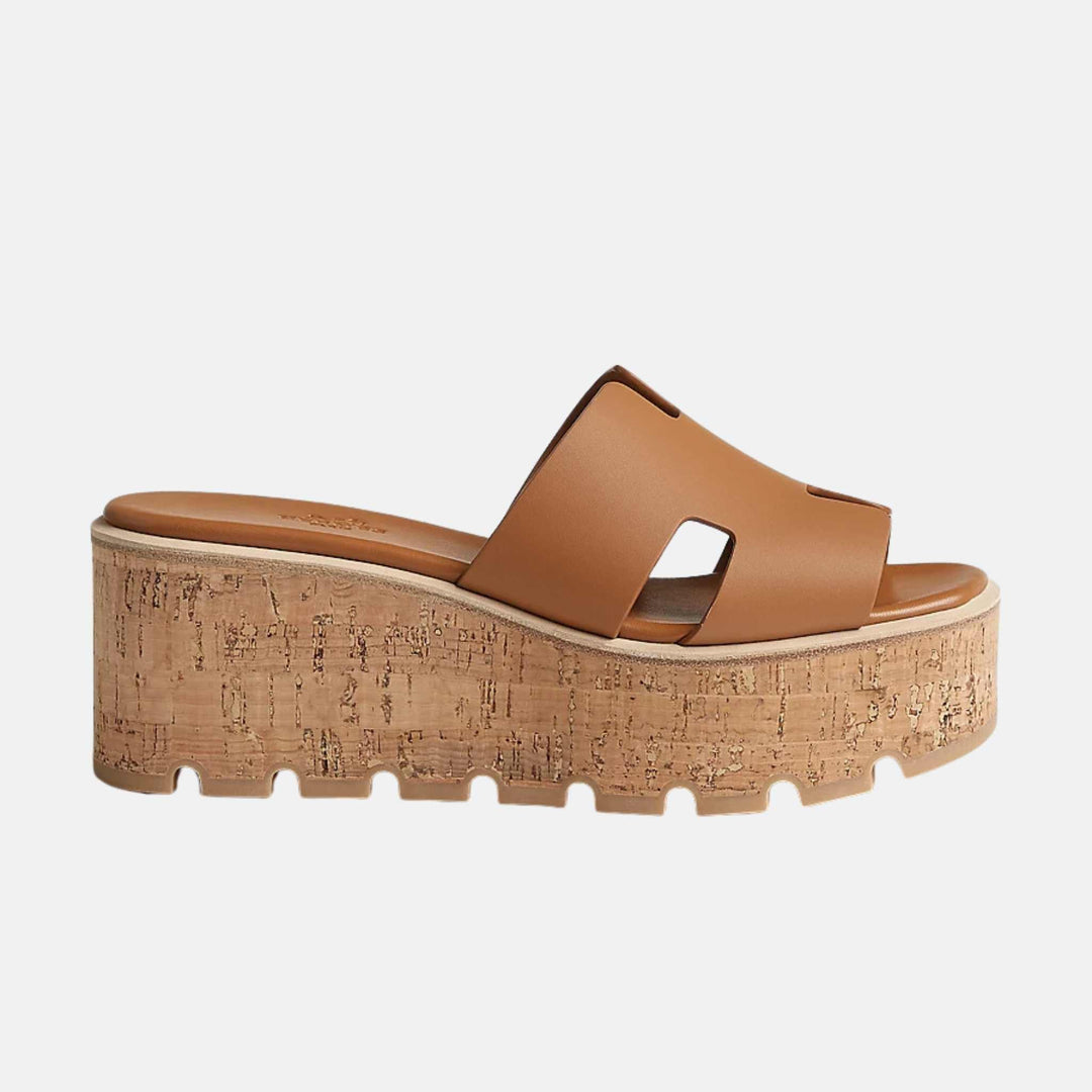 HERMÈS EZE 30 LEATHER SANDAL