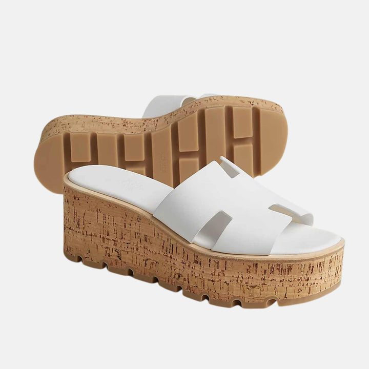 HERMÈS EZE 30 LEATHER SANDAL