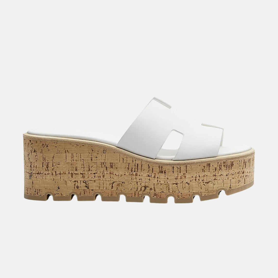 HERMÈS EZE 30 LEATHER SANDAL