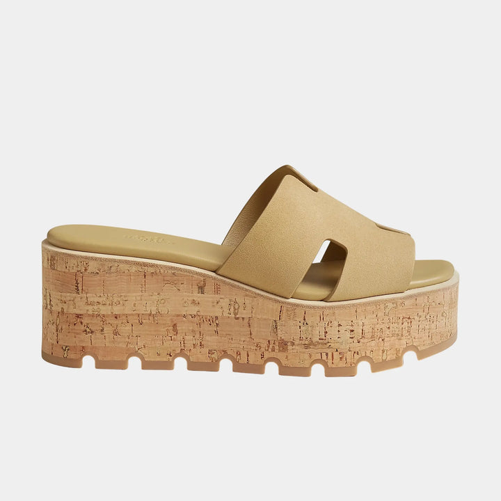 HERMÈS EZE 30 LEATHER SANDAL