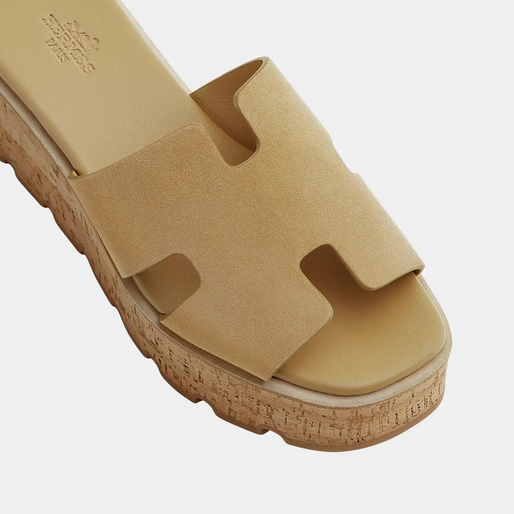HERMÈS EZE 30 LEATHER SANDAL