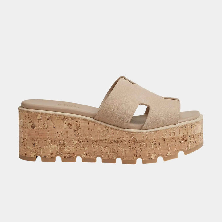 HERMÈS EZE 30 LEATHER SANDAL
