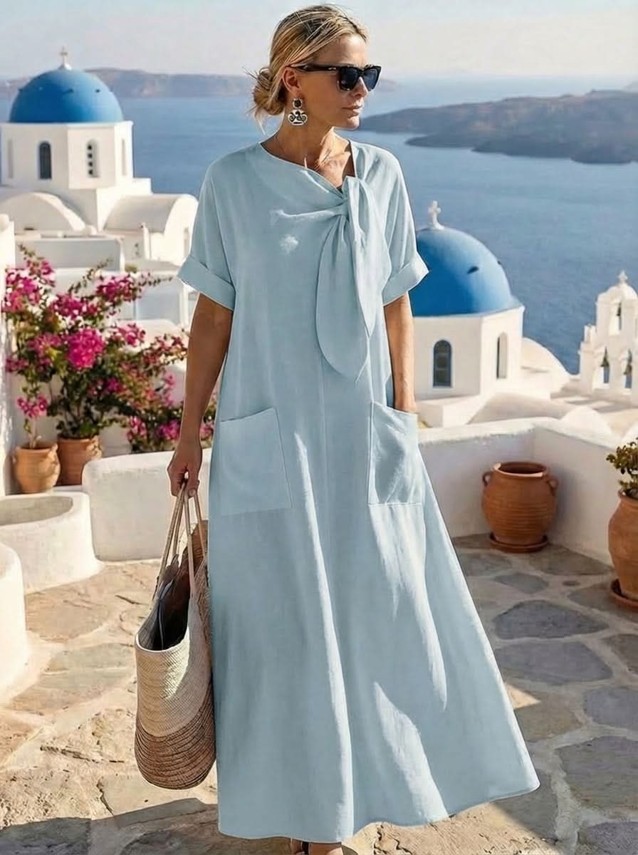 Fleur™ Elegant Dress with Pockets