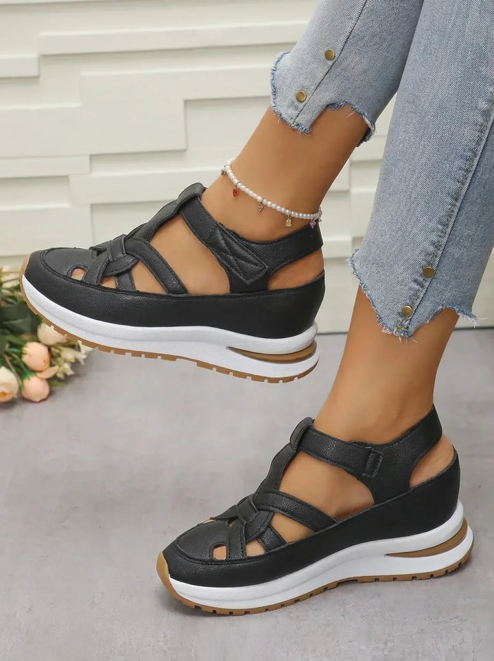 DAHLIA | Comfortable Wedge Sandals for Women