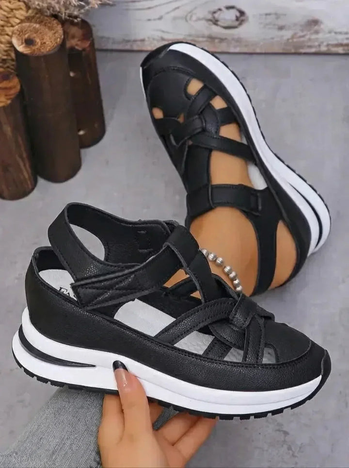 DAHLIA | Comfortable Wedge Sandals for Women
