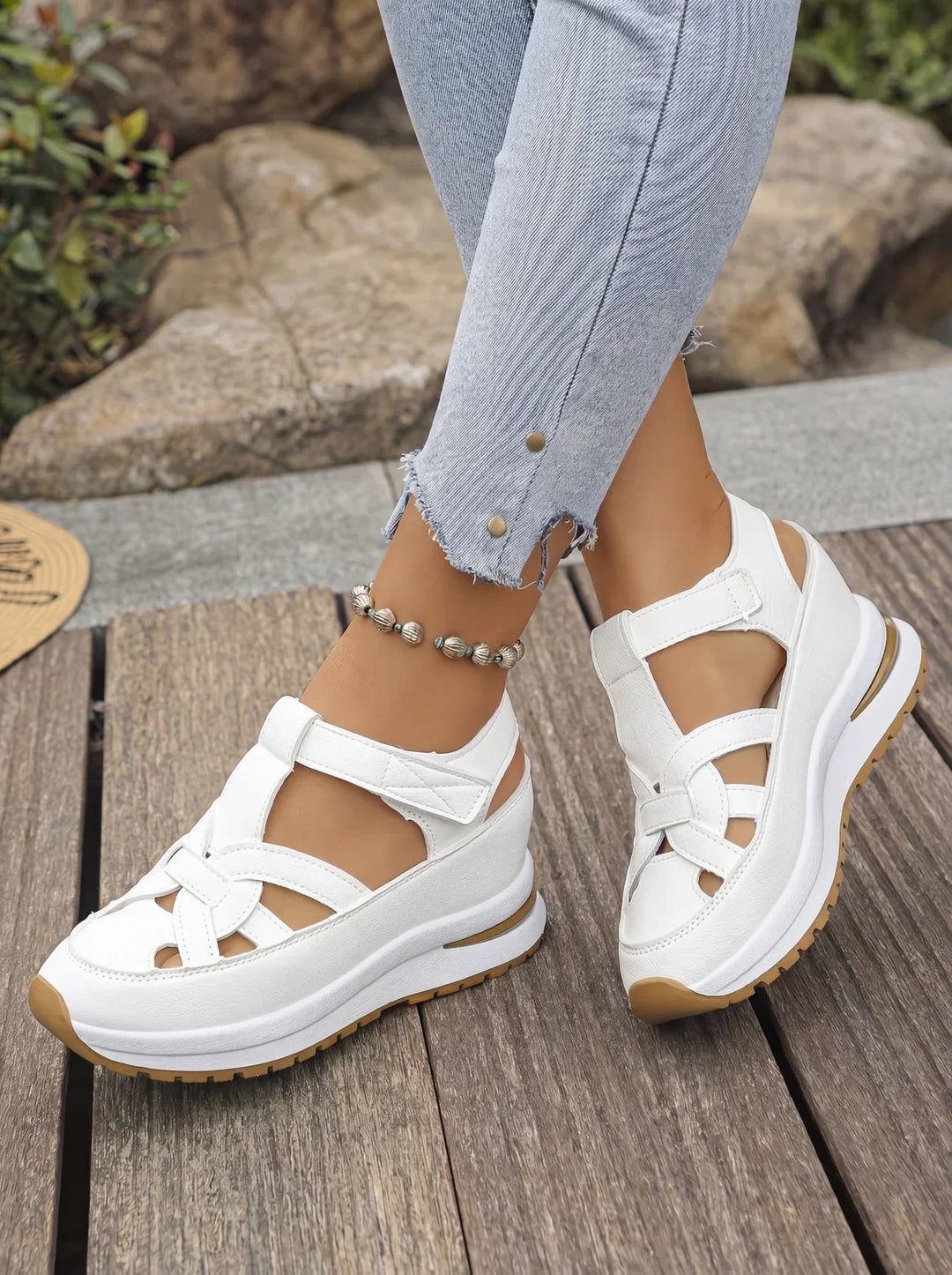 DAHLIA | Comfortable Wedge Sandals for Women