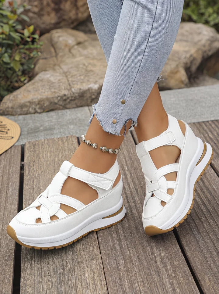 DAHLIA | Comfortable Wedge Sandals for Women