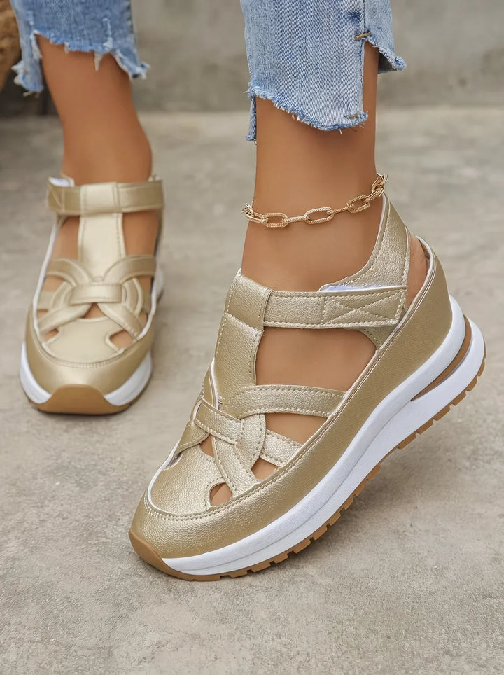 DAHLIA | Comfortable Wedge Sandals for Women