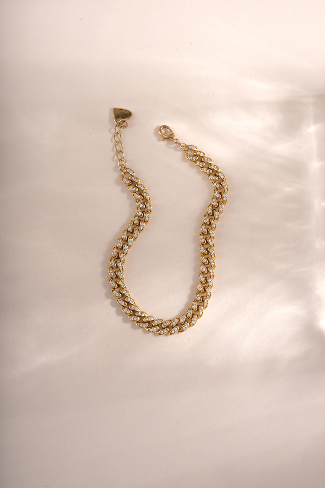 Pavé Chain Link Bracelet