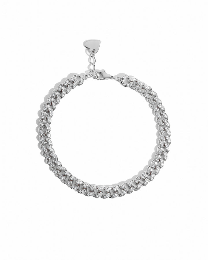 Pavé Chain Link Bracelet