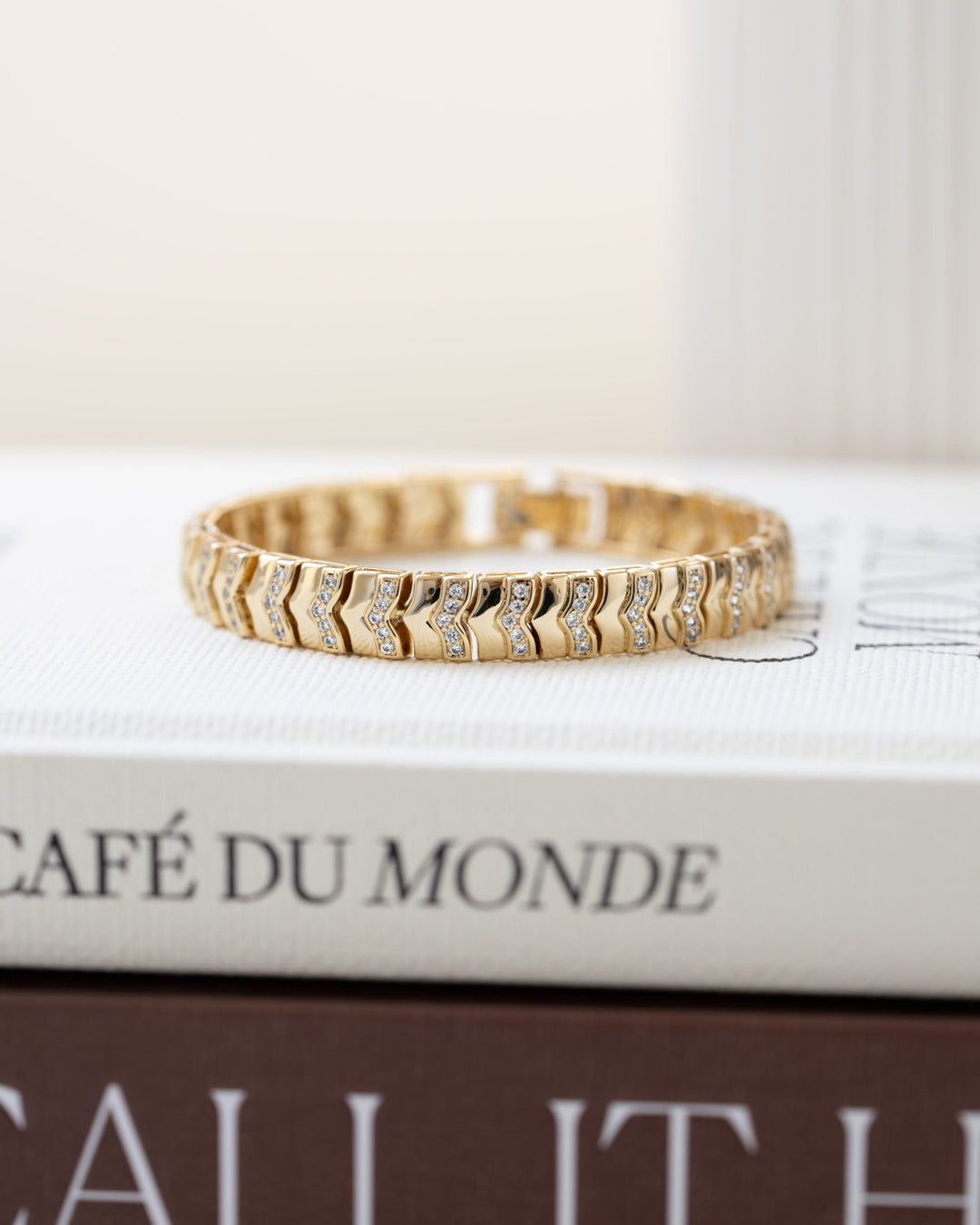 Chevron Chain Bracelet