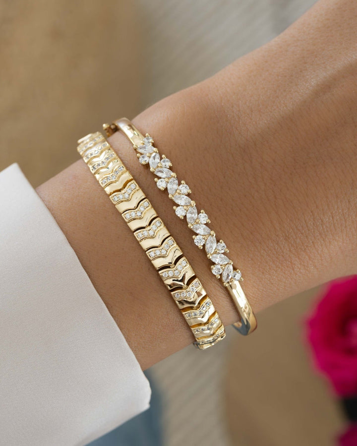 Chevron Chain Bracelet