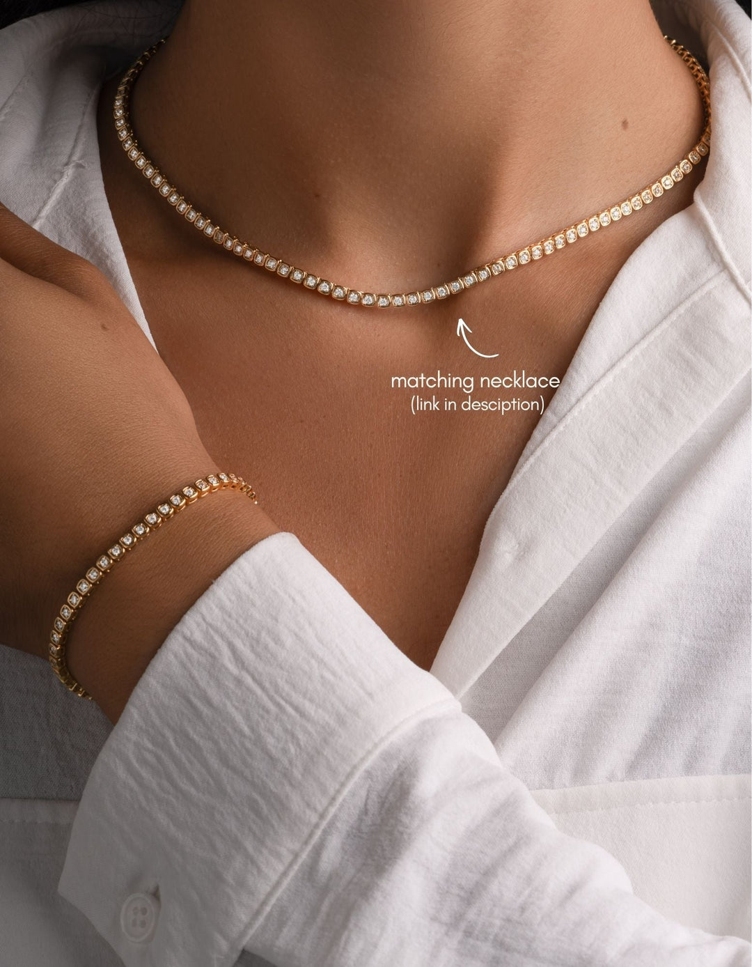 Chloe Tennis Bracelet