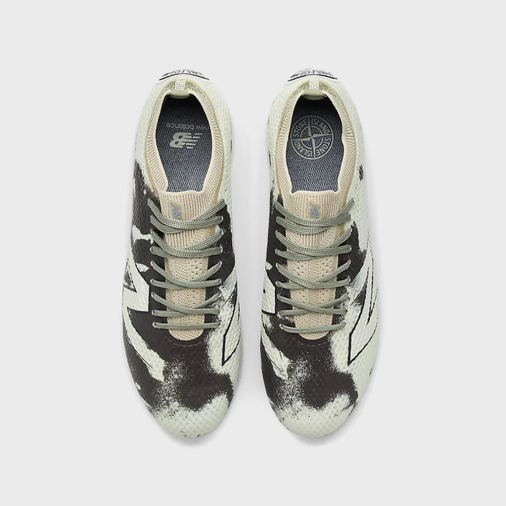 New Balance x Stone Island Furon Elite - Pearled Ivory / Dark Green / Black