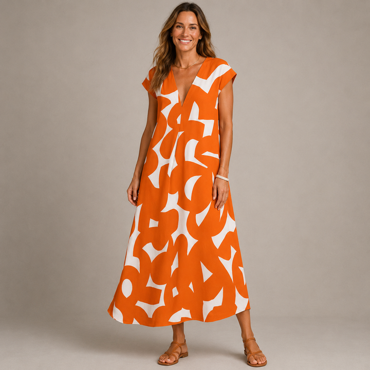 VALERIE | V-neck dress