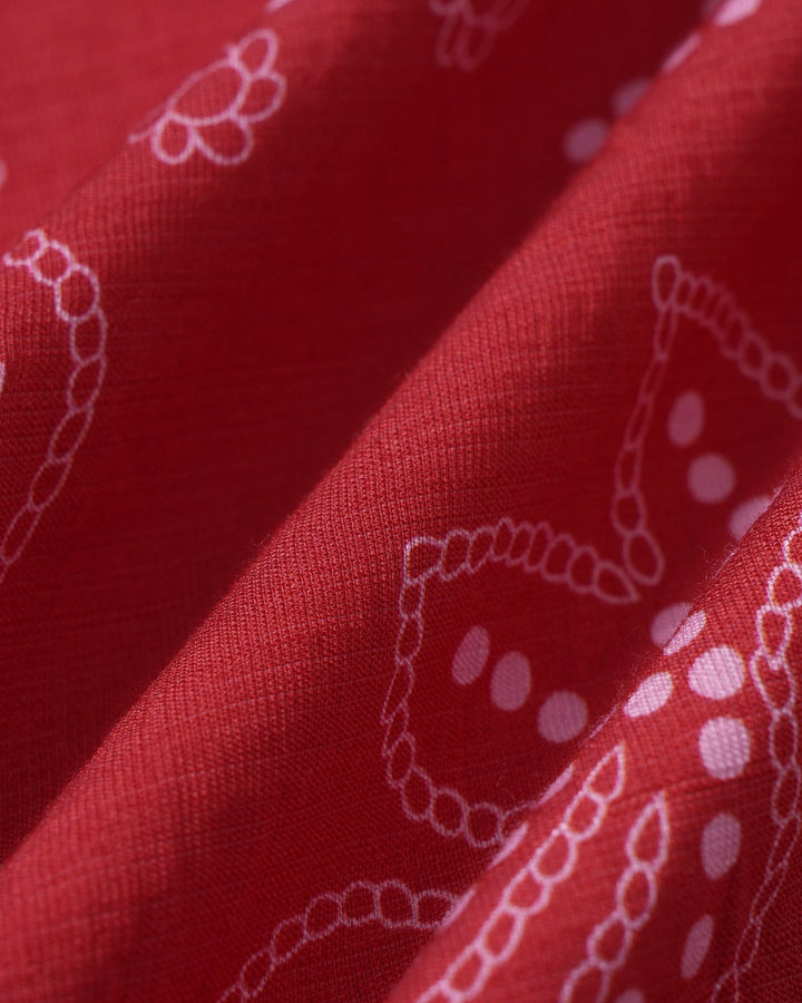 Red Halter Neck Beach Dress