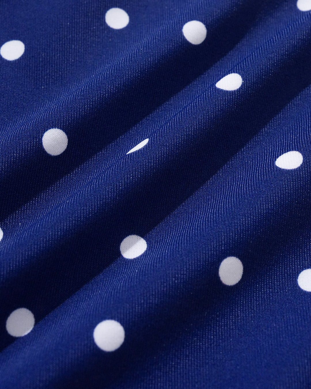 Royal Blue Polka Dot Bikini Set