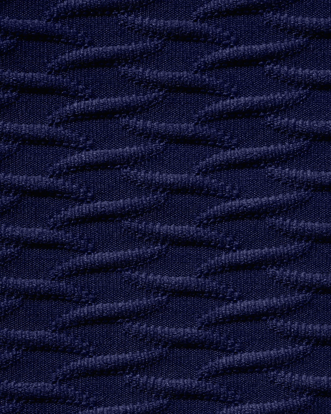 Royal Blue Textured Triangle Bikini Set
